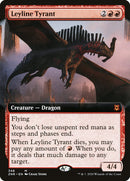 Leyline Tyrant (Extended Art) [Zendikar Rising] Foil