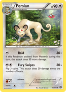 Persian (89/114) [XY: Steam Siege] Reverse Holofoil