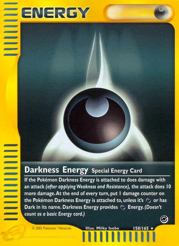 Darkness Energy (158/165) [Expedition: Base Set] Reverse Holofoil