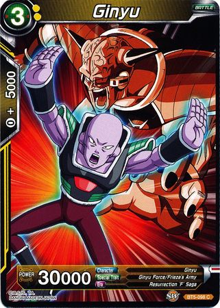 Ginyu (BT5-098) [Miraculous Revival] Parallel Foil