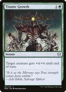 Titanic Growth [Phyrexia: All Will Be One] Foil