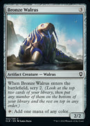Bronze Walrus [Commander Legends: Battle for Baldur's Gate] Foil