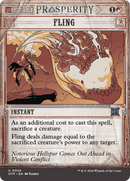 Fling [Outlaws of Thunder Junction: Breaking News] Foil