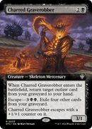 Charred Graverobber (Extended Art) [Outlaws of Thunder Junction Commander] Foil