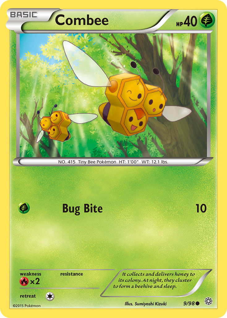 Combee (9/98) [XY: Ancient Origins] Reverse Holofoil