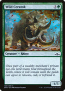 Wild Ceratok [Guilds of Ravnica] Foil