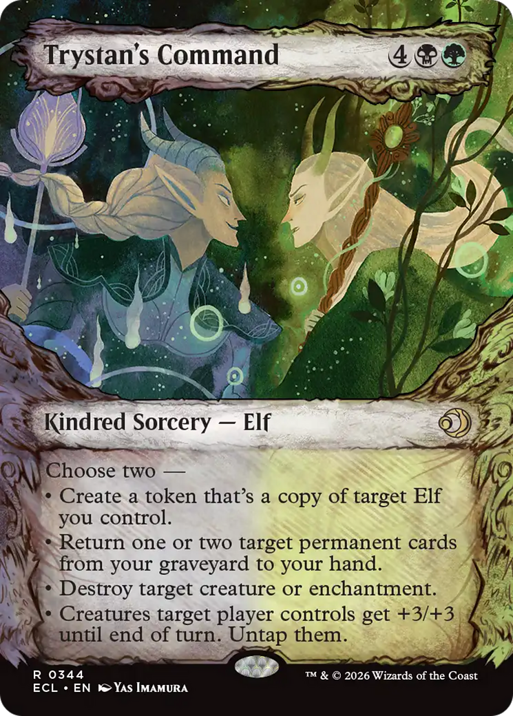 Trystan's Command (Showcase) [Lorwyn Eclipsed] Foil