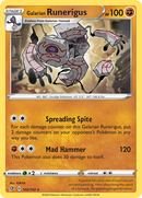 Galarian Runerigus (102/192) [Sword & Shield: Rebel Clash] Reverse Holofoil