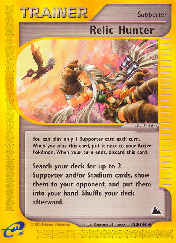 Relic Hunter (120/144) [Skyridge] Reverse Holofoil