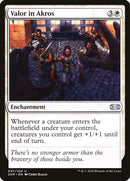 Valor in Akros [Double Masters] Foil