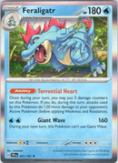 Feraligatr (041/162) [Scarlet & Violet: Temporal Forces] Reverse Holofoil