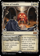 Virtue of Loyalty // Ardvenvale Fealty (Showcase) [Wilds of Eldraine] Foil