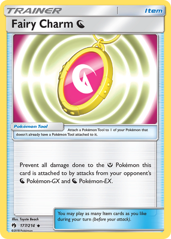 Fairy Charm Dragon (177/214) [Sun & Moon: Lost Thunder] Reverse Holofoil