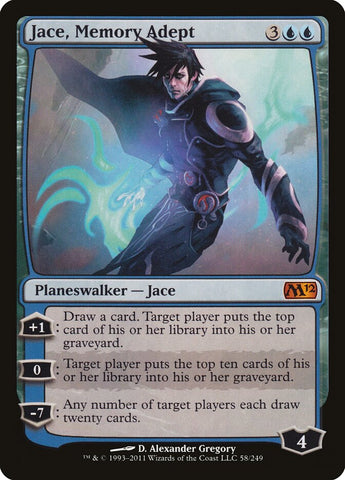 Jace, Memory Adept [Magic 2012] Foil