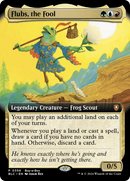 Flubs, the Fool (Buy-A-Box) (Extended Art) [Bloomburrow Promos] Foil