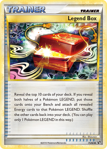 Legend Box (75/90) [HeartGold & SoulSilver: Undaunted] Reverse Holofoil