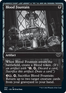 Blood Fountain [Innistrad: Double Feature] Foil