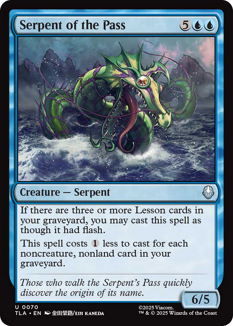 Serpent of the Pass [Avatar: The Last Airbender] Foil