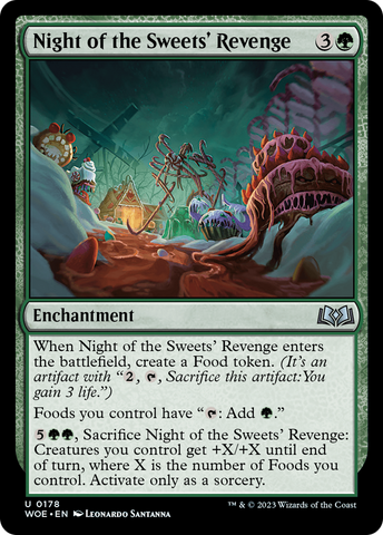 Night of the Sweets' Revenge [Wilds of Eldraine] Foil