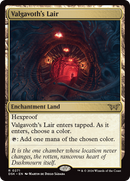 Valgavoth's Lair [Duskmourn: House of Horror] Foil