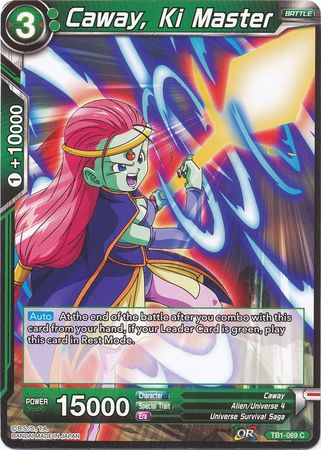 Caway, Ki Master (TB1-069) [The Tournament of Power] Parallel Foil