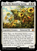 Beza, the Bounding Spring [Bloomburrow] Foil