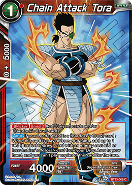 Chain Attack Tora (Common) (BT13-006) [Supreme Rivalry] Parallel Foil