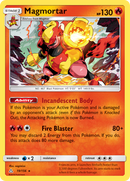 Magmortar (19/156) [Sun & Moon: Ultra Prism] Reverse Holofoil