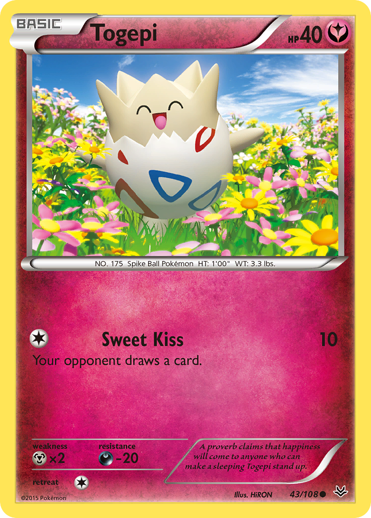 Togepi (43/108) [XY: Roaring Skies] Reverse Holofoil