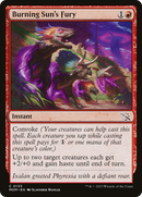 Burning Sun's Fury [March of the Machine] Foil