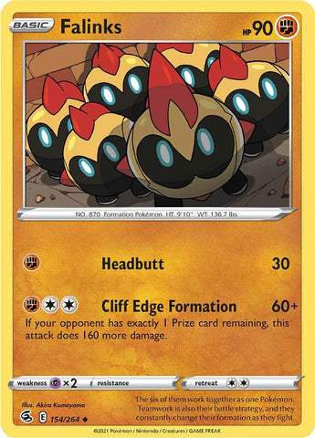 Falinks (154/264) [Sword & Shield: Fusion Strike] Reverse Holofoil