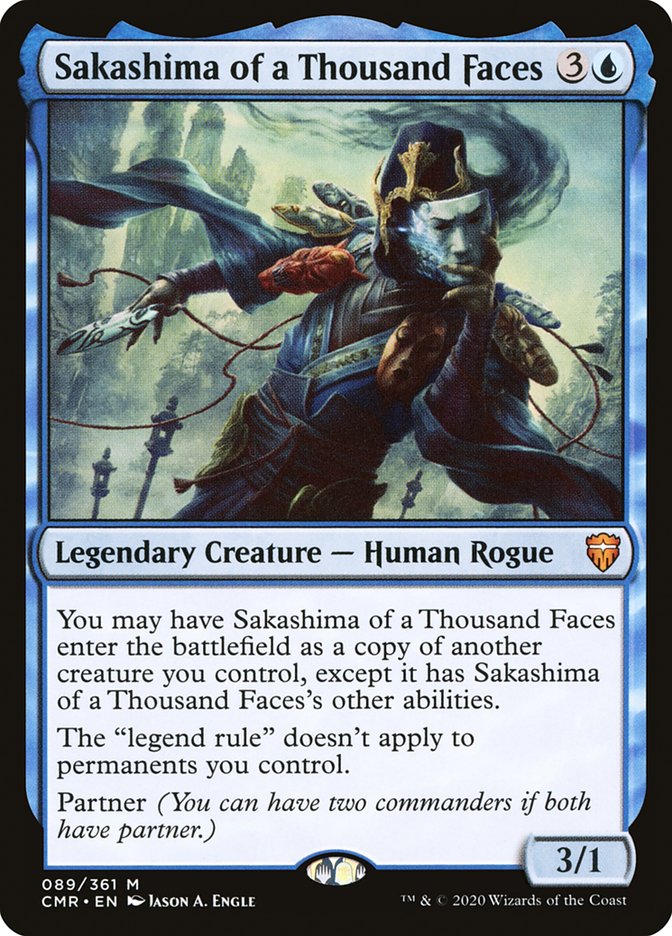 Sakashima of a Thousand Faces [Commander Legends] Foil