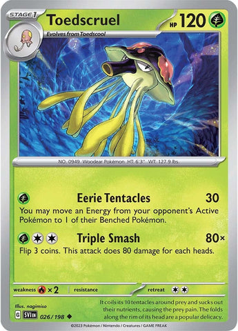 Toedscruel (026/198) [Scarlet & Violet: Base Set] Reverse Holofoil