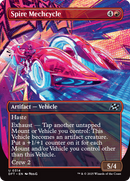 Spire Mechcycle (Borderless) [Aetherdrift] Foil