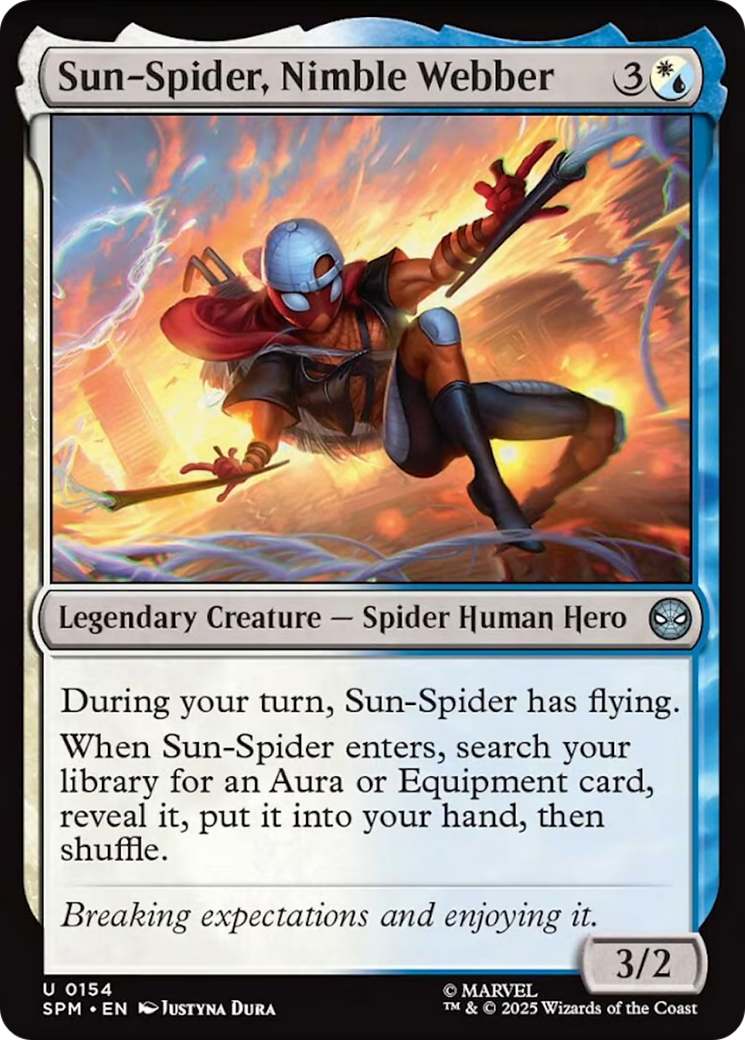 Sun-Spider, Nimble Webber [Marvel's Spider-Man] Foil
