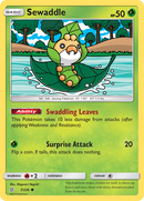 Sewaddle (7/236) [Sun & Moon: Unified Minds] Reverse Holofoil