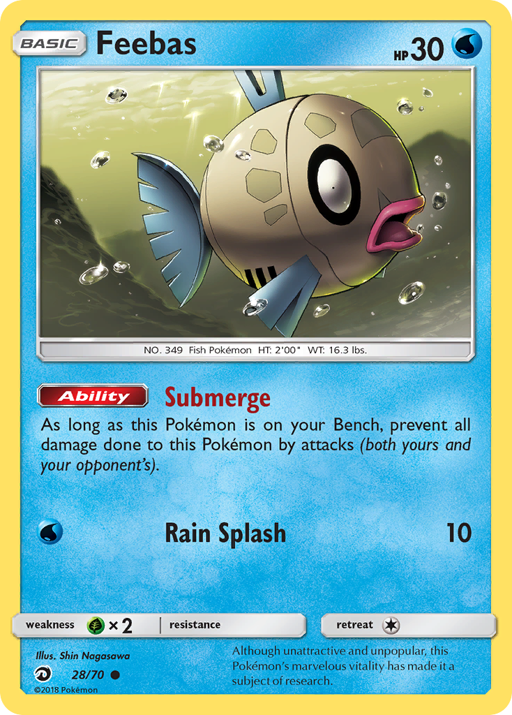 Feebas (28/70) [Sun & Moon: Dragon Majesty]