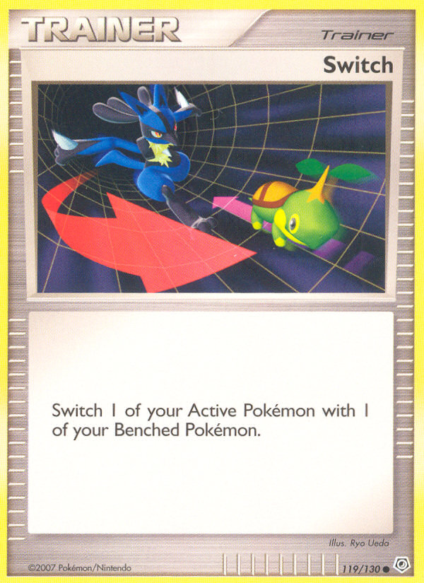 Switch (119/130) [Diamond & Pearl: Base Set] Reverse Holofoil