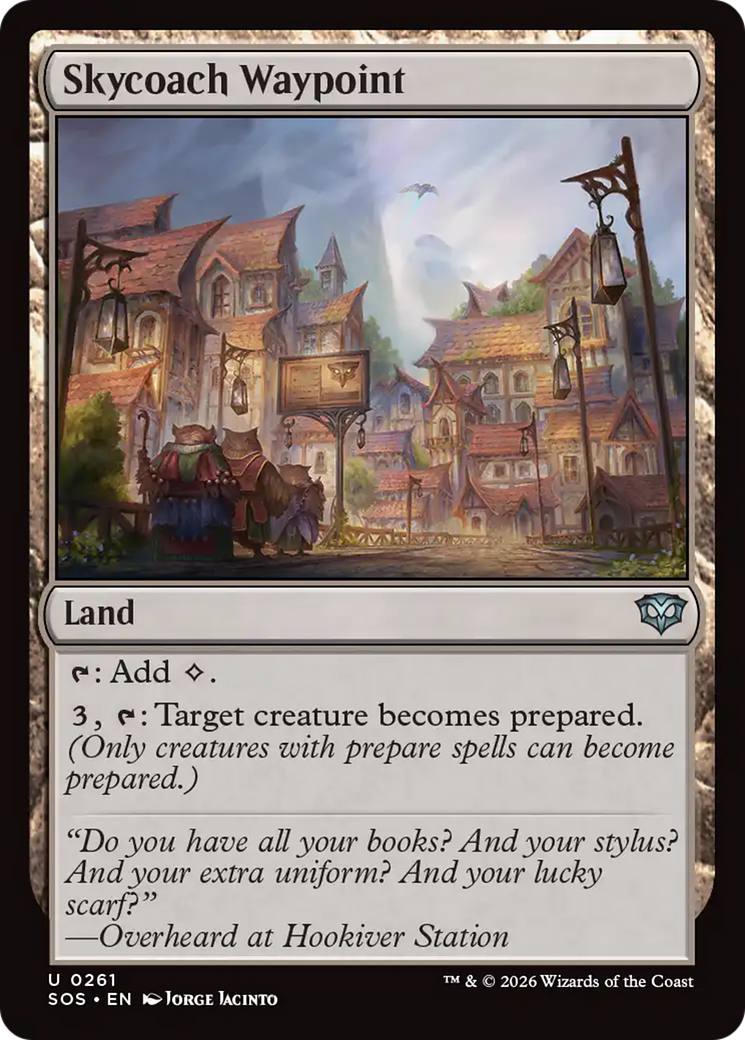 Skycoach Waypoint [Secrets of Strixhaven] Foil