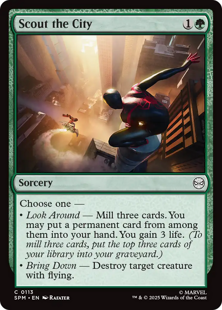 Scout the City [Marvel's Spider-Man] Foil