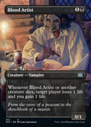 Blood Artist (Borderless Alternate Art) [Double Masters 2022] Foil