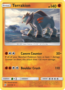 Terrakion (122/236) [Sun & Moon: Unified Minds] Reverse Holofoil
