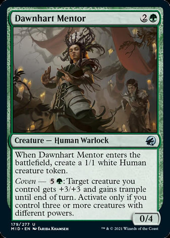Dawnhart Mentor [Innistrad: Midnight Hunt] Foil
