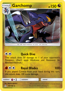 Garchomp (99/156) [Sun & Moon: Ultra Prism] Reverse Holofoil