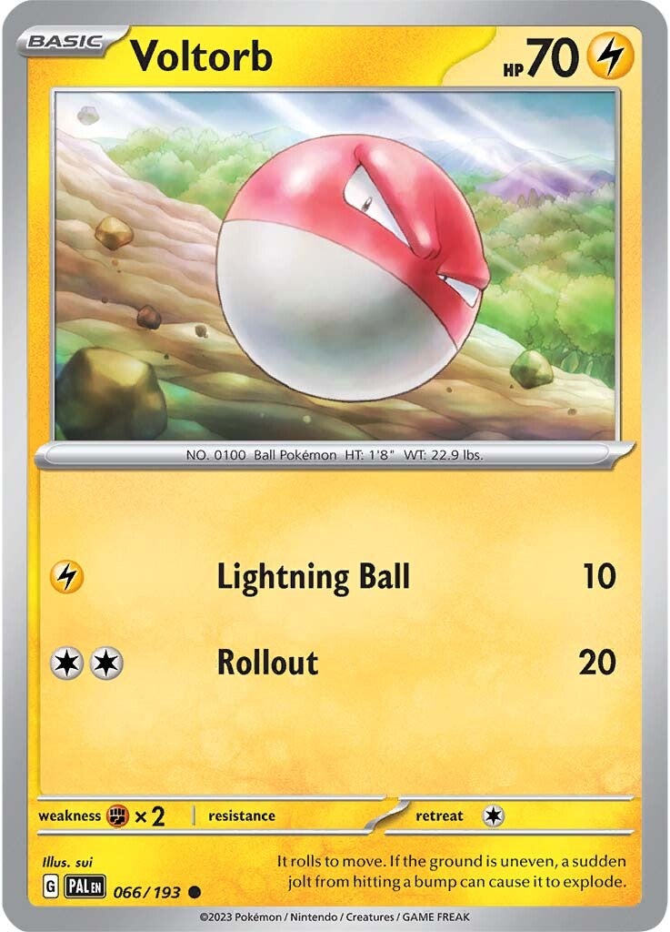 Voltorb (066/193) [Scarlet & Violet: Paldea Evolved] Reverse Holofoil