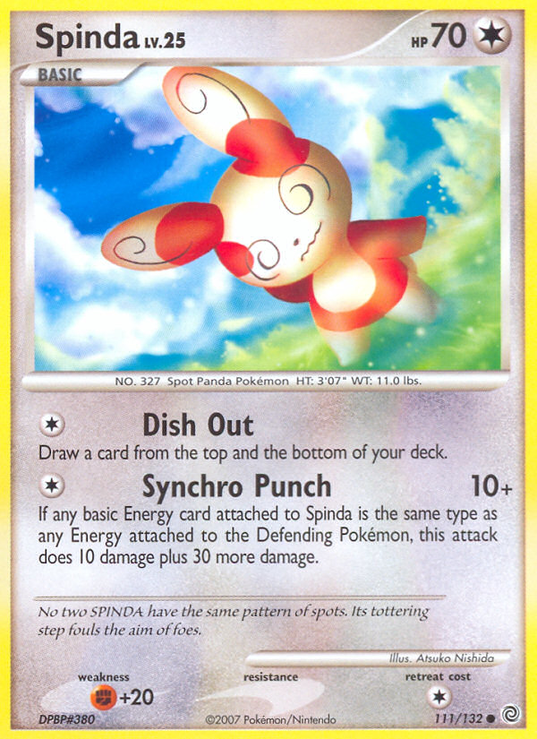 Spinda (111/132) [Diamond & Pearl: Secret Wonders] Reverse Holofoil