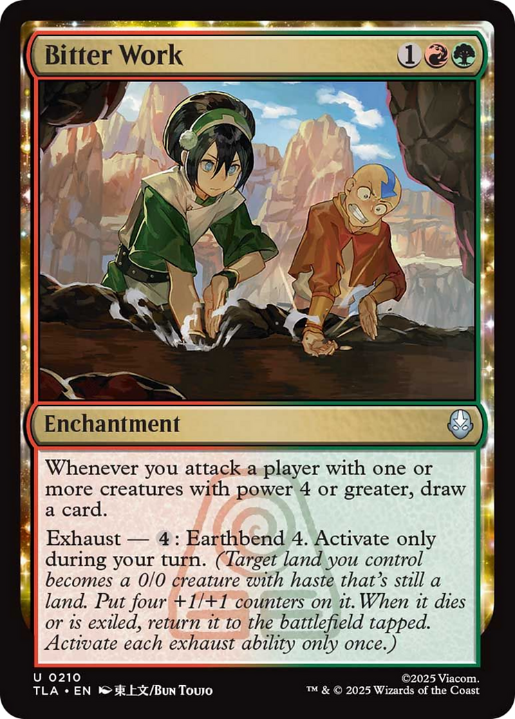 Bitter Work [Avatar: The Last Airbender] Foil