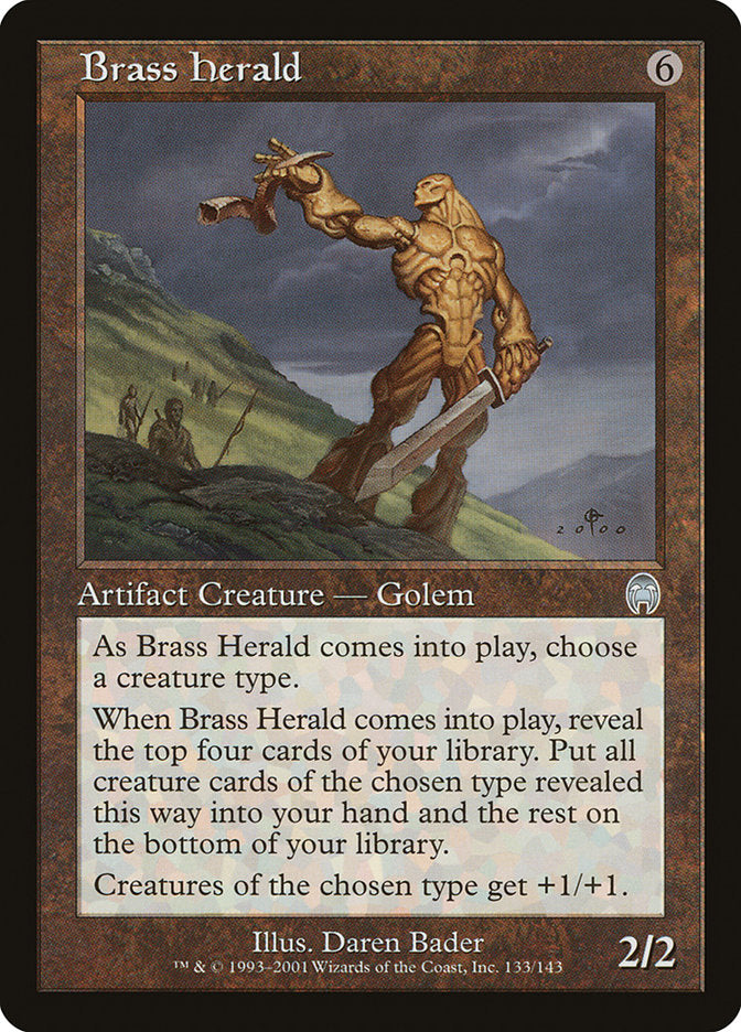 Brass Herald [Apocalypse] Foil