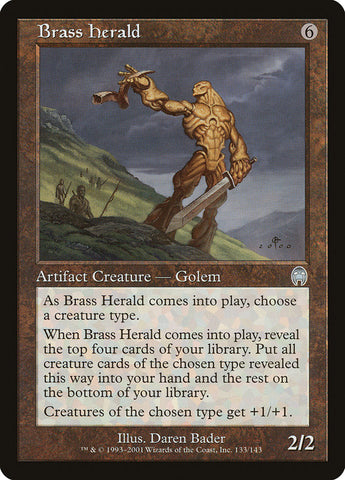 Brass Herald [Apocalypse] Foil