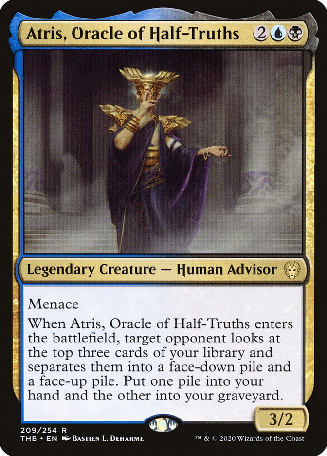 Atris, Oracle of Half-Truths [Theros Beyond Death] Foil